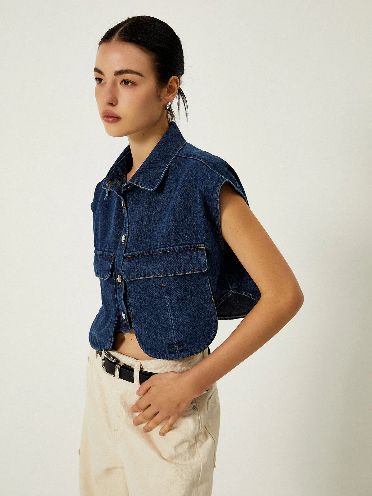 Marina Denim Vest