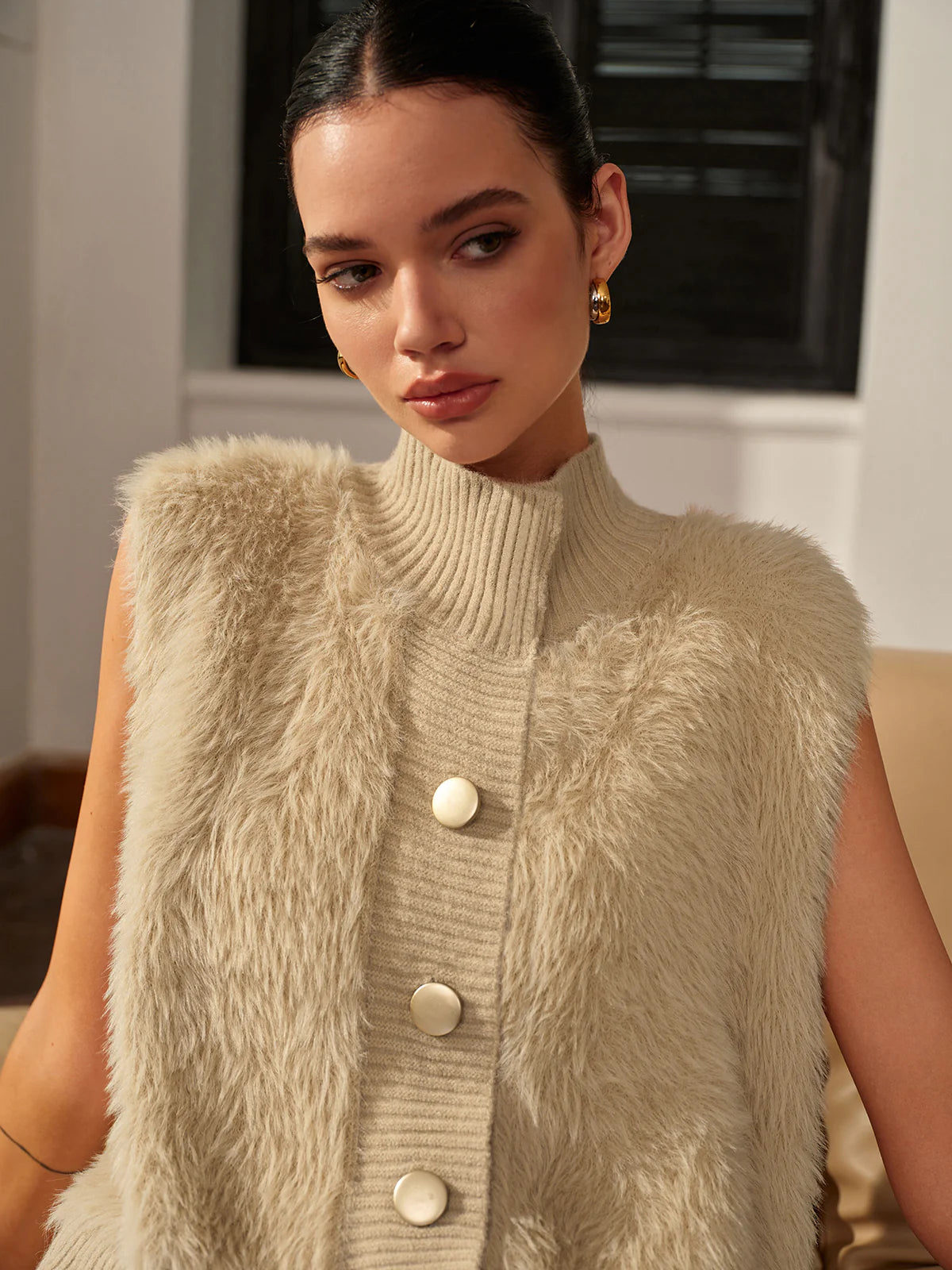 Bella Fuzzy Vest