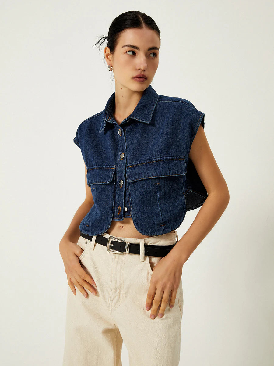 Marina Denim Vest