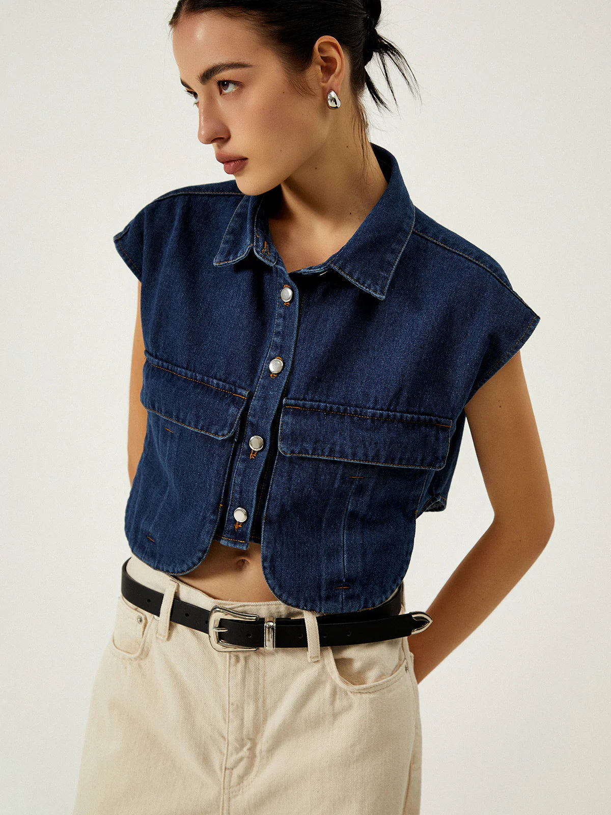 Marina Denim Vest