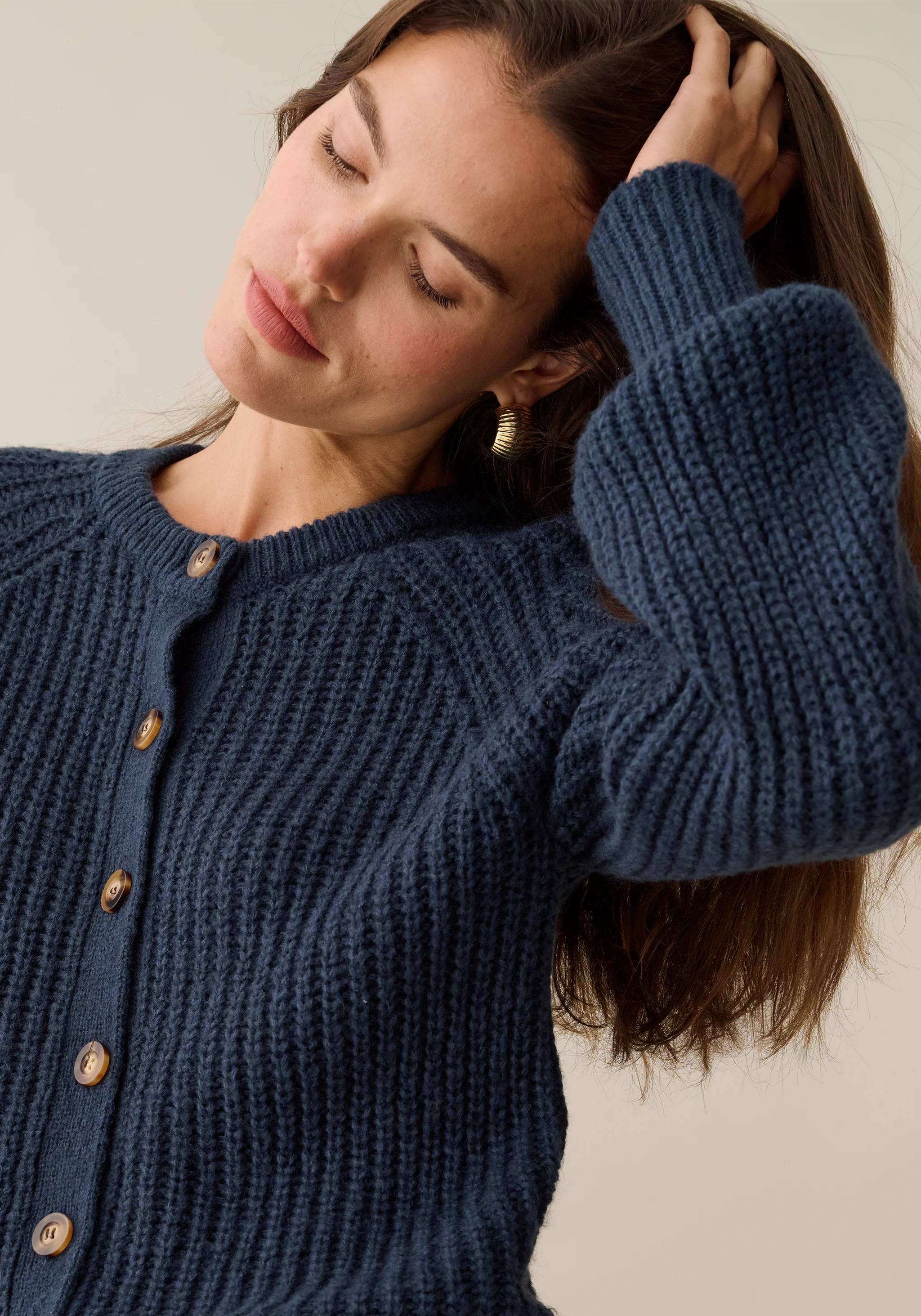 Clea Sweater - Midnight Blue