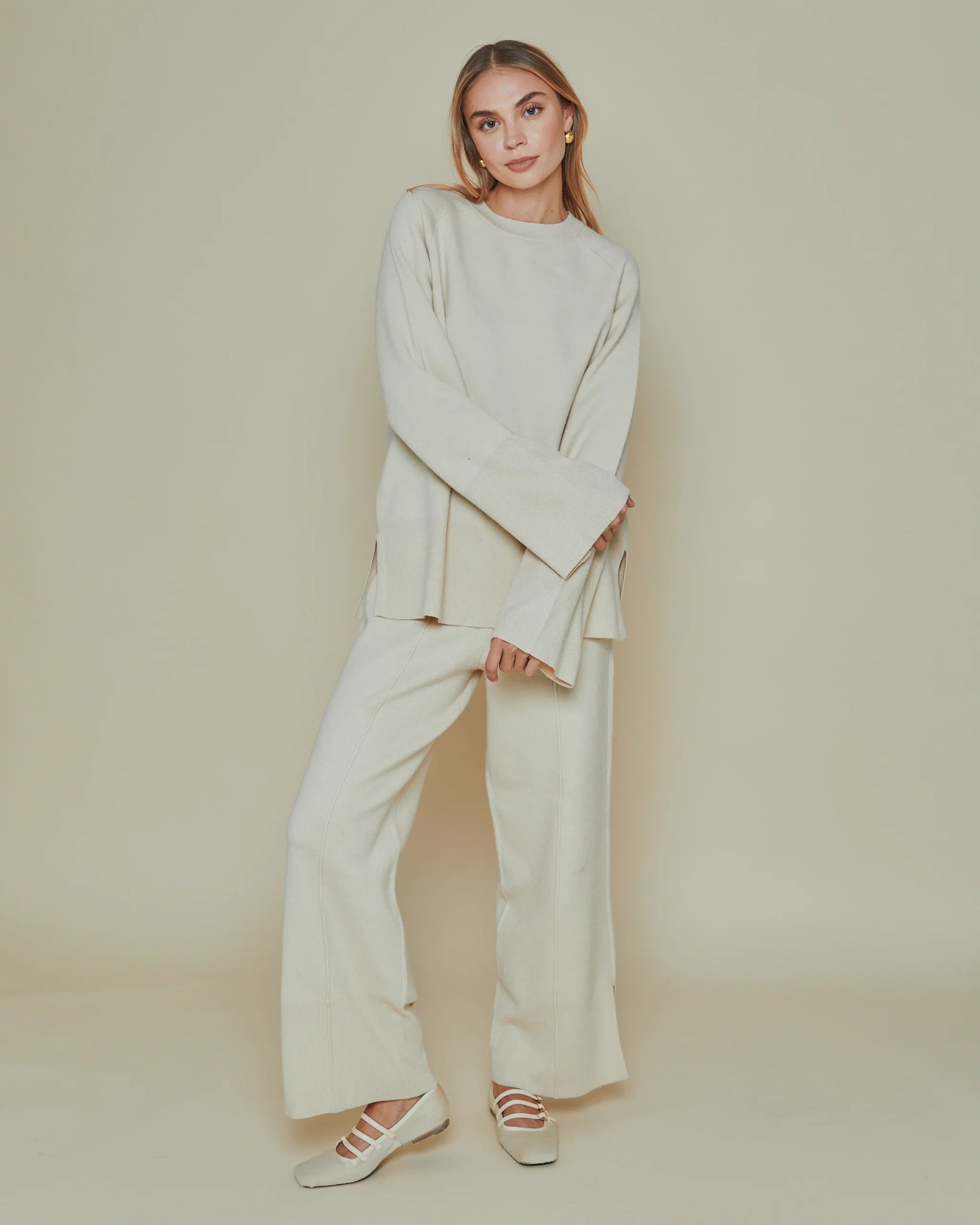 Miles Oversized Set - Cream