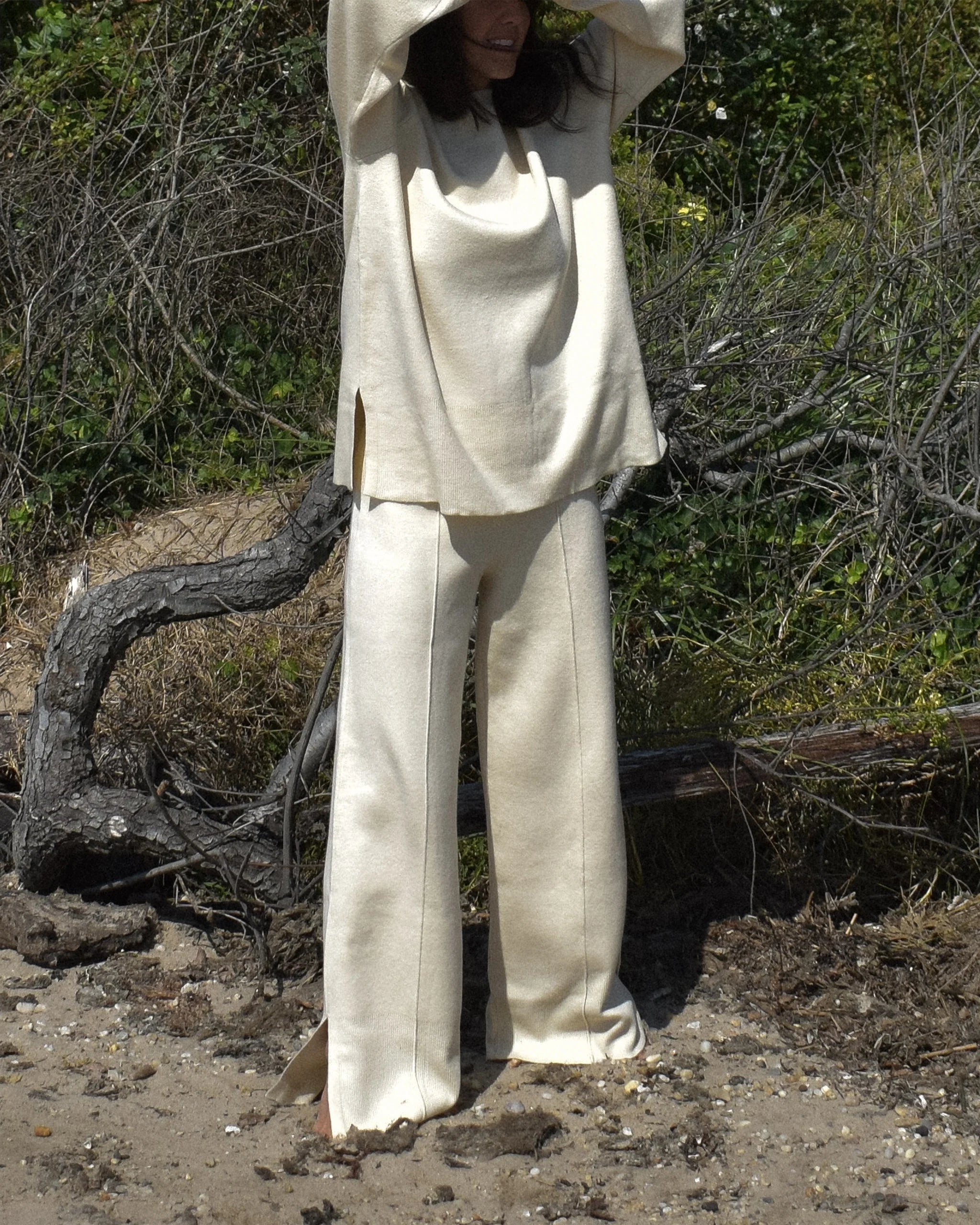 Miles Oversized Set - Cream